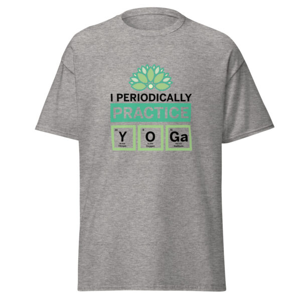 I periodically practice Yoga Chemiker Herren T-Shirt – Bild 3