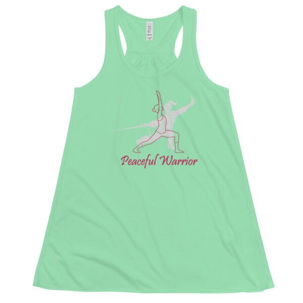 Peaceful Warrior Damen Tank Top Minze