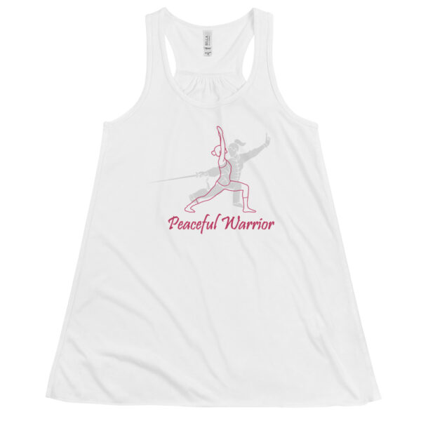 Peaceful Warrior Damen Tank Top Weiß